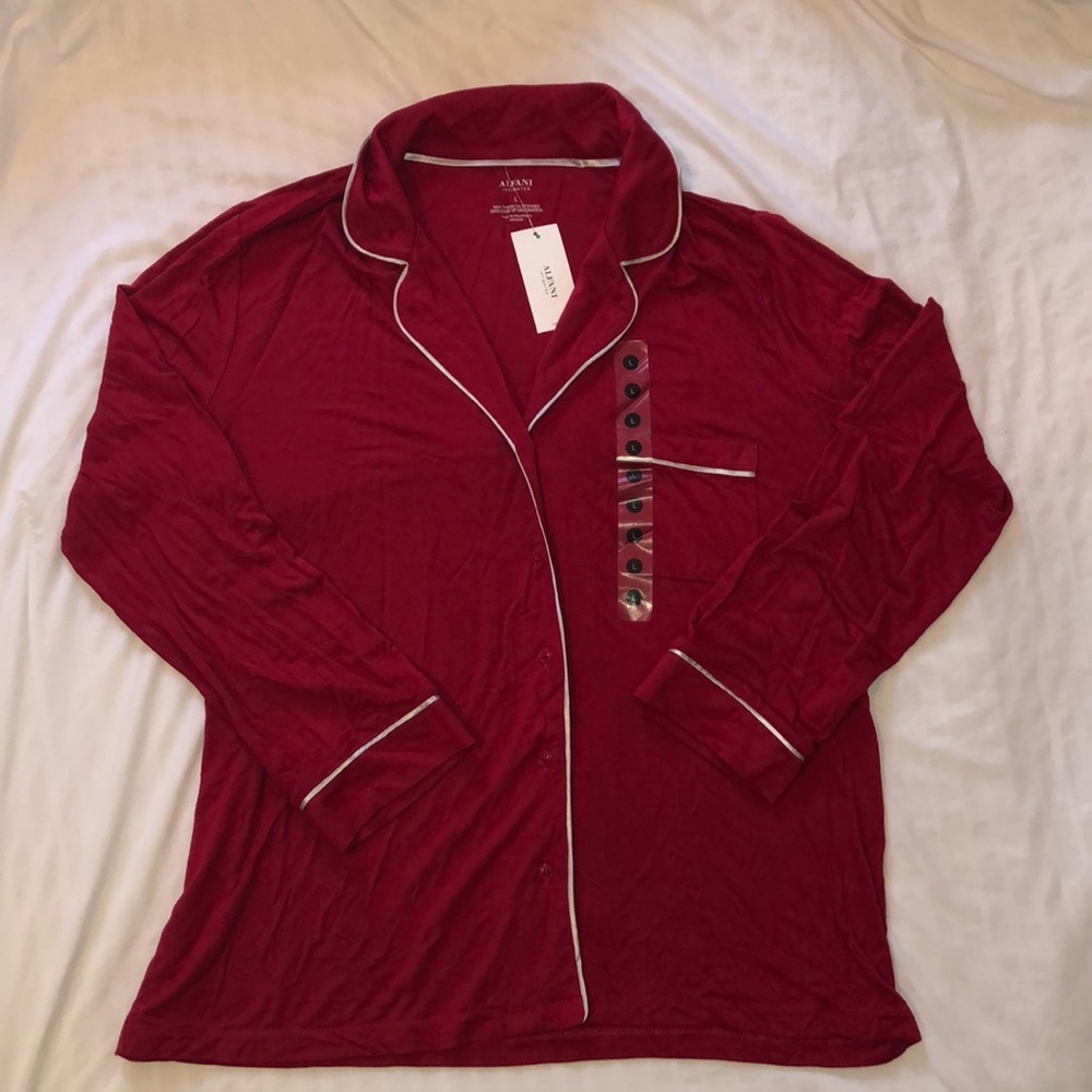 Alfani Intimates Pajama Top